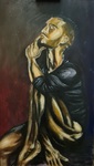 Oil on wooden board - £350